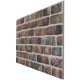  651-214 Strotex Kırık Tuğla Duvar Paneli 50x120 Ölçüleri