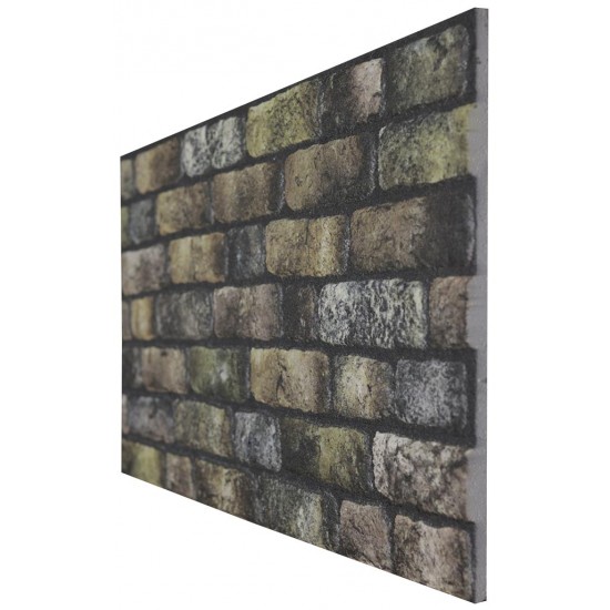  651-215 Strotex Kırık Tuğla Duvar Paneli 50x120 Ölçüleri