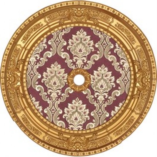 Altın Bordo Oval Saray Tavan 60 cm (DO60-AB)