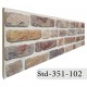  351-102 Strotex Kırık Tuğla Duvar Paneli 30x120 Ölçüleri