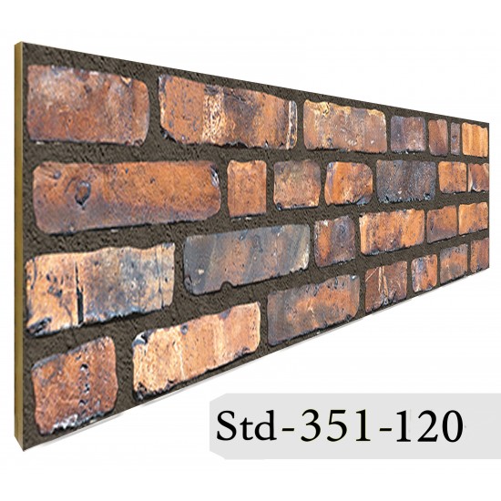  351-120 Strotex Kırık Tuğla Duvar Paneli 30x120 Ölçüleri
