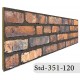  351-120 Strotex Kırık Tuğla Duvar Paneli 30x120 Ölçüleri