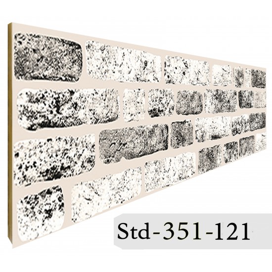  351-121 Strotex Kırık Tuğla Duvar Paneli 30x120 Ölçüleri