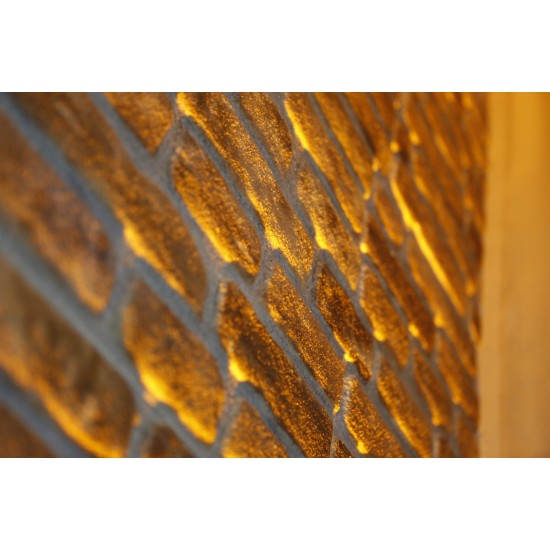  651-233 Strotex Kırık Tuğla Duvar Paneli 50x120 Ölçüleri