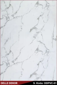 PVC Mermer Duvar Paneli BİANCO CARRARA