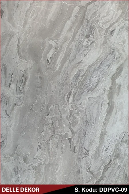 PVC Mermer Duvar Paneli MARMORI GREY