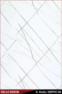 PVC Mermer Duvar Paneli SAHARA WHITE