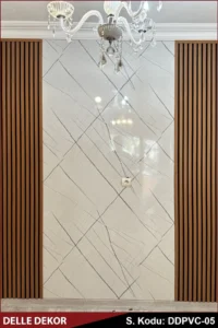 PVC Mermer Duvar Paneli SAHARA WHITE