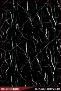 PVC Mermer Duvar Paneli TOROS BLACK