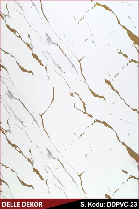 PVC Mermer Duvar Paneli GOLDEN WAVE