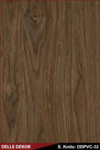 PVC Mermer Duvar Paneli - Matis Walnut