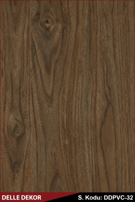PVC Mermer Duvar Paneli - Matis Walnut