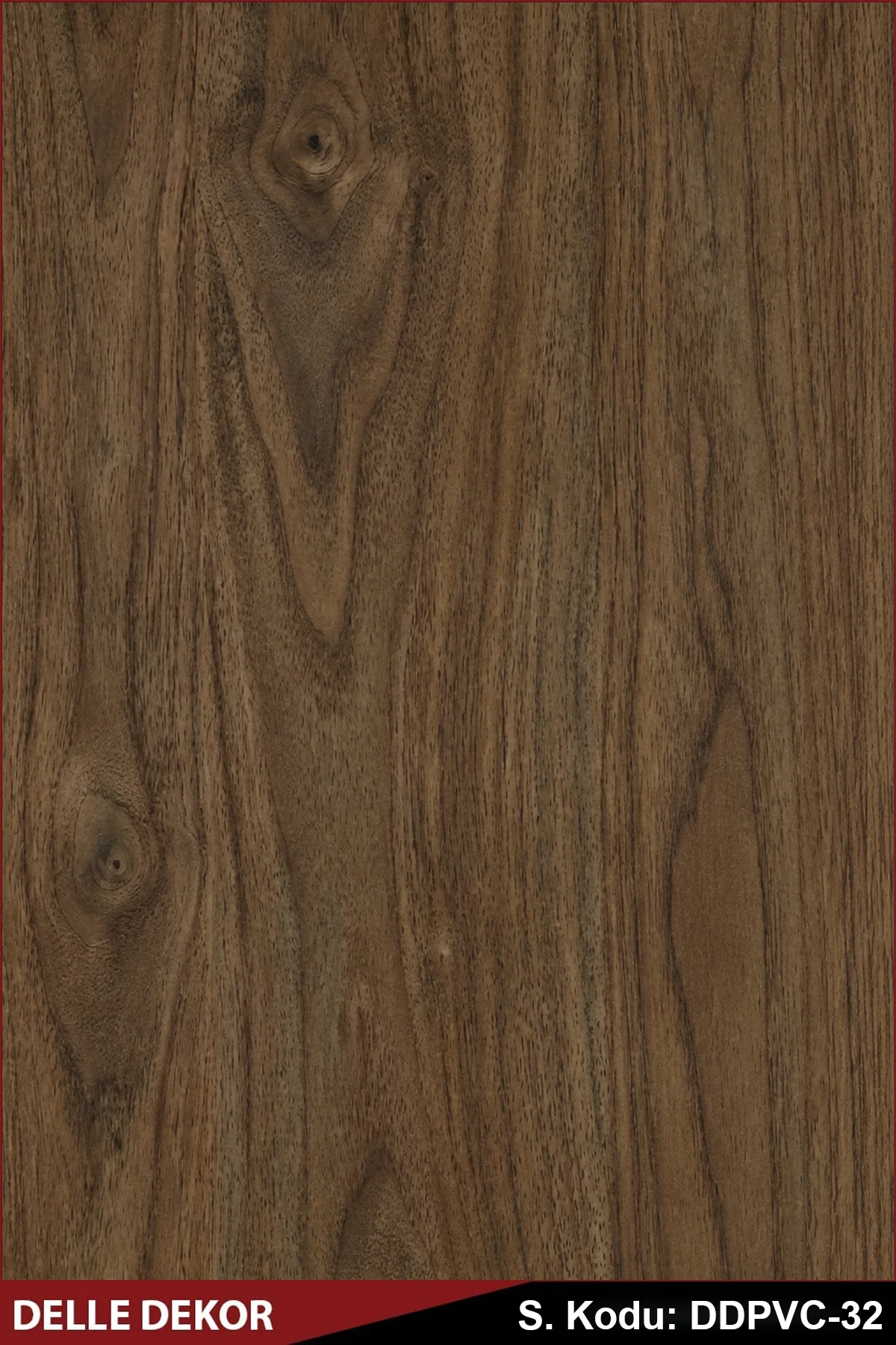 PVC Mermer Duvar Paneli - Matis Walnut