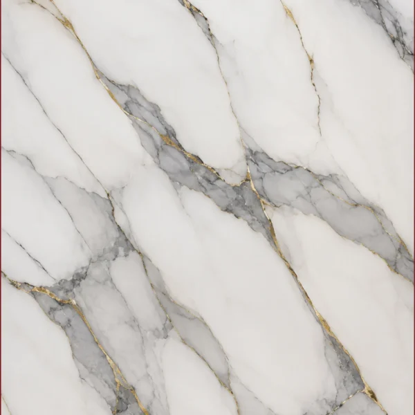 PVC Mermer Duvar Paneli - Venato Gold